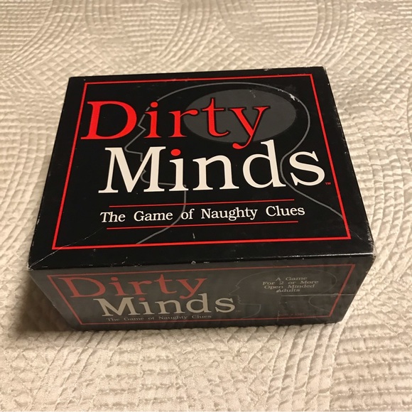 Games Dirty Minds The Game Of Naughty Clues Worlds Cleanest Dirty